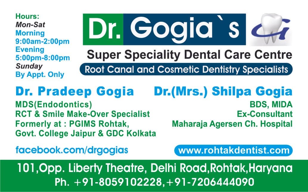 Dr Gogia's Super Speciality Dental Care Centre facility photo